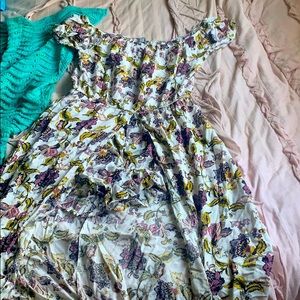 Cute summer romper with built in skirt